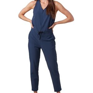 Backcountry, On The Go Light Jumpsuit, black, size large